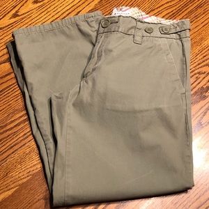 Tommy Hilfiger khaki green capris